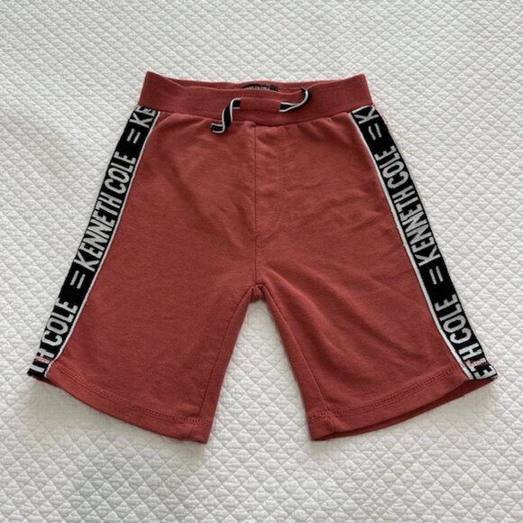 Kenneth Cole Boys Graphic Athletic Shorts Sz 6 - Picture 1 of 3